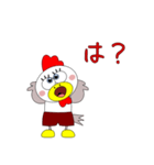 愉快なニワトリで会話（個別スタンプ：30）