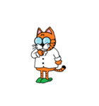 Dr.GlassesCat（個別スタンプ：39）