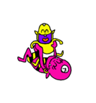 鬼びびとべべ（個別スタンプ：37）