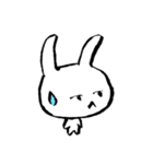 ビミョうさぎ（個別スタンプ：7）