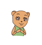 ある種のクマ（個別スタンプ：34）