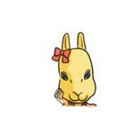 うさぎを被った少女（個別スタンプ：20）