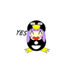 あくちゃんぺんぎん（個別スタンプ：22）