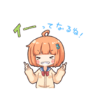 B型女子スタンプ（個別スタンプ：3）