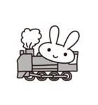 こんな感じで向かっています（個別スタンプ：14）