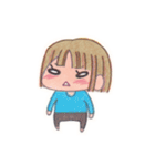 ゆうちゃんとねこ？のみー（個別スタンプ：2）