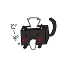 ゆかいなティッシュ箱たち(ねこver.)（個別スタンプ：10）