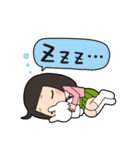 かわいい女の子のスタンプです（個別スタンプ：18）