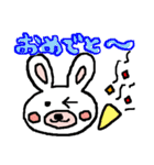 ウサギのうーたんとクマのくーたん（個別スタンプ：28）