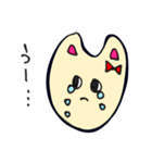 りぼんうさぎちゃんスタンプ（個別スタンプ：6）