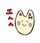 りぼんうさぎちゃんスタンプ（個別スタンプ：40）