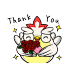 annoying chicken（個別スタンプ：36）