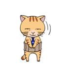 きもかわオヤジ猫（個別スタンプ：32）