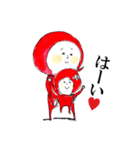 忍者三人衆 にん。にん。にん。002（個別スタンプ：34）