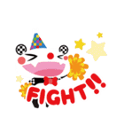 ぱんクロくん（仮） サーカス編（個別スタンプ：36）