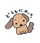ダックスフンドのマロン（個別スタンプ：1）