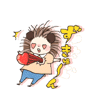 ハリネズミのわさびさん（個別スタンプ：16）