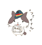 ぽっぽやキャット猫美（個別スタンプ：13）