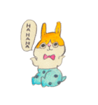 うさぎたちと。（個別スタンプ：10）