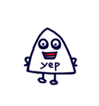 英語エイリアン（個別スタンプ：37）