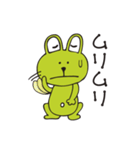 カエルウサギ（個別スタンプ：10）