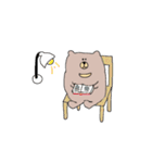 やさしいくまさん（個別スタンプ：19）