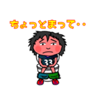 サッカーも好き、だけど・・（個別スタンプ：37）