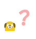 愉快な犬で会話（個別スタンプ：15）