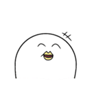 白くてうざいやつ（個別スタンプ：19）