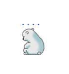 しろくまとペンギン（個別スタンプ：39）