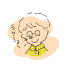 めがね少年（個別スタンプ：2）