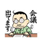 作業着で働く仲間たち（個別スタンプ：28）