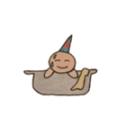 ピンクモちゃん（個別スタンプ：4）