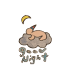 ピンクモちゃん（個別スタンプ：9）