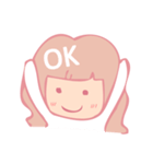 Girl the daily（個別スタンプ：7）