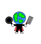 地球儀くん（個別スタンプ：35）