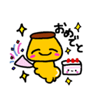 ちびプリン Vol.1(日常編)（個別スタンプ：24）