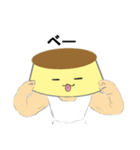マッチョプリン（個別スタンプ：37）