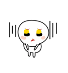 顔の表情リアル（個別スタンプ：36）