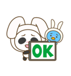 うさぱんうさぺんのキモチ（個別スタンプ：12）