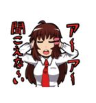ヘアピンちゃん（個別スタンプ：18）