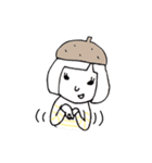 どんぐり帽子の人々（個別スタンプ：2）
