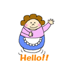 darumama(English)（個別スタンプ：32）
