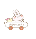 ふきだすうさぎのきもち（個別スタンプ：36）