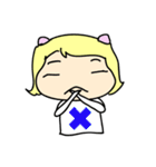 にゃこやかちゃん（個別スタンプ：35）