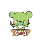 うだつの上がらないクマに友達ができたよ（個別スタンプ：19）