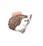 ぺたっとはりねずみ（個別スタンプ：2）