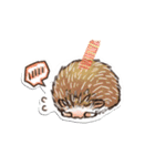 ぺたっとはりねずみ（個別スタンプ：9）