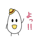 たまご リアクション！！（個別スタンプ：38）