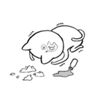 I am UglyCat 2（個別スタンプ：2）